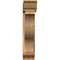 Ekena Millwork Funston Traditional Rough Sawn Bracket w/ Offset Brace, Western Red Cedar, 8"W x 34"D x 38"H BKT0806X34X38FST01RWR - alternate 2